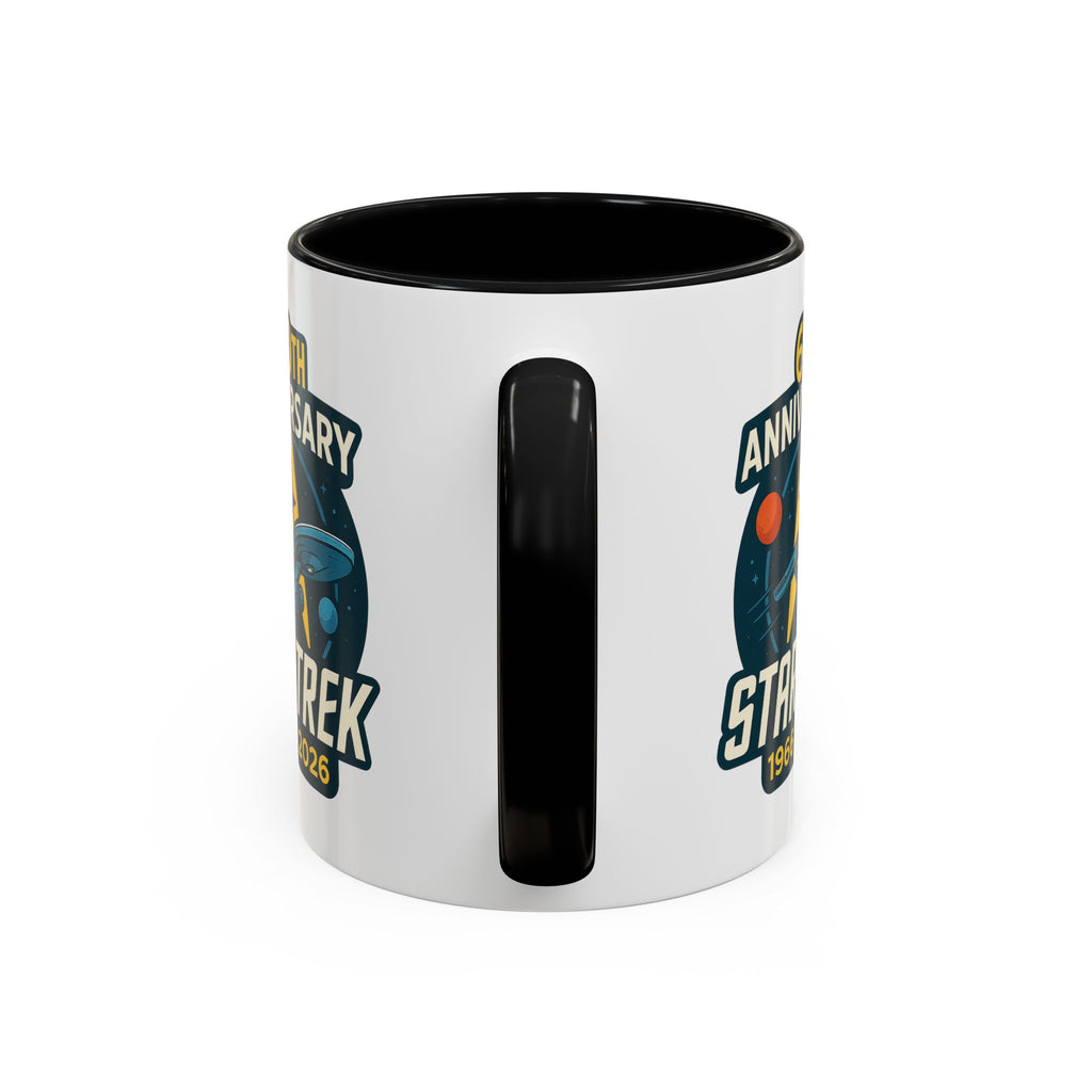 Coffee Mug - Retro Starship Anniversary Design