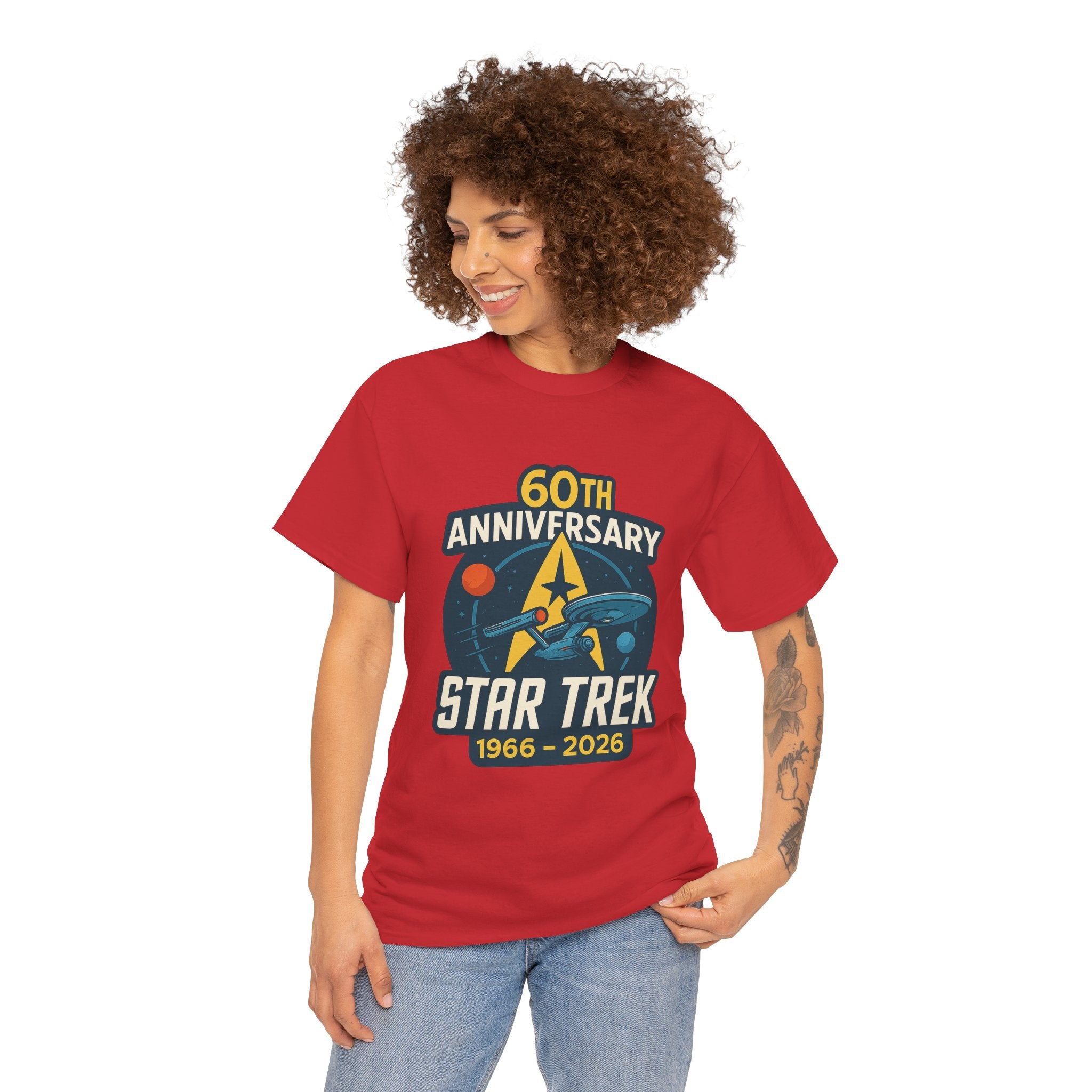 Star Trek 60th Anniversary T-Shirt — 1966–2026 Commemorative Tee