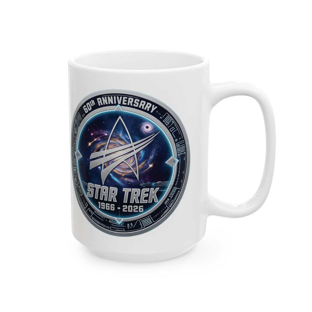 Star Trek Anniversary Mug Circular Design