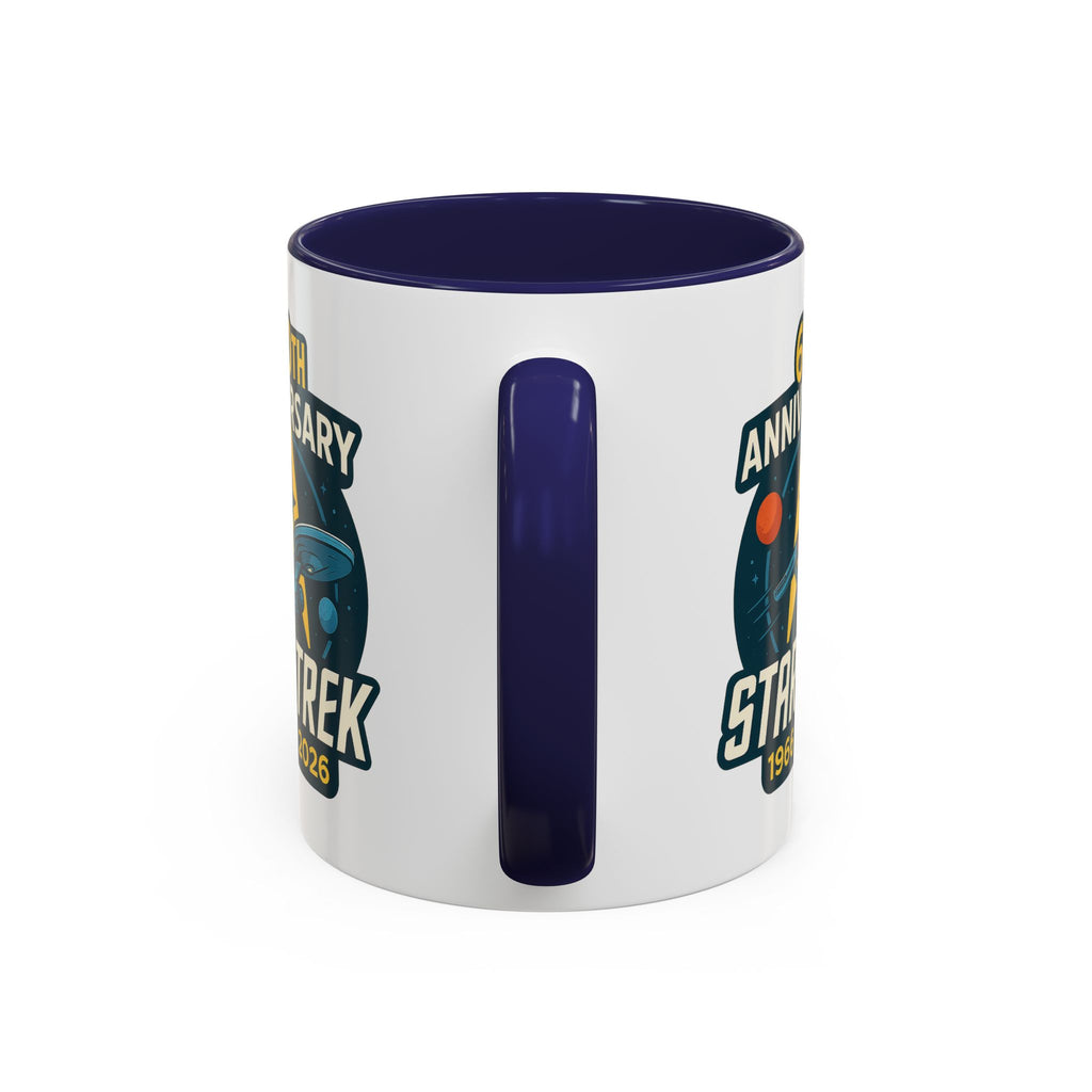 Coffee Mug - Retro Starship Anniversary Design