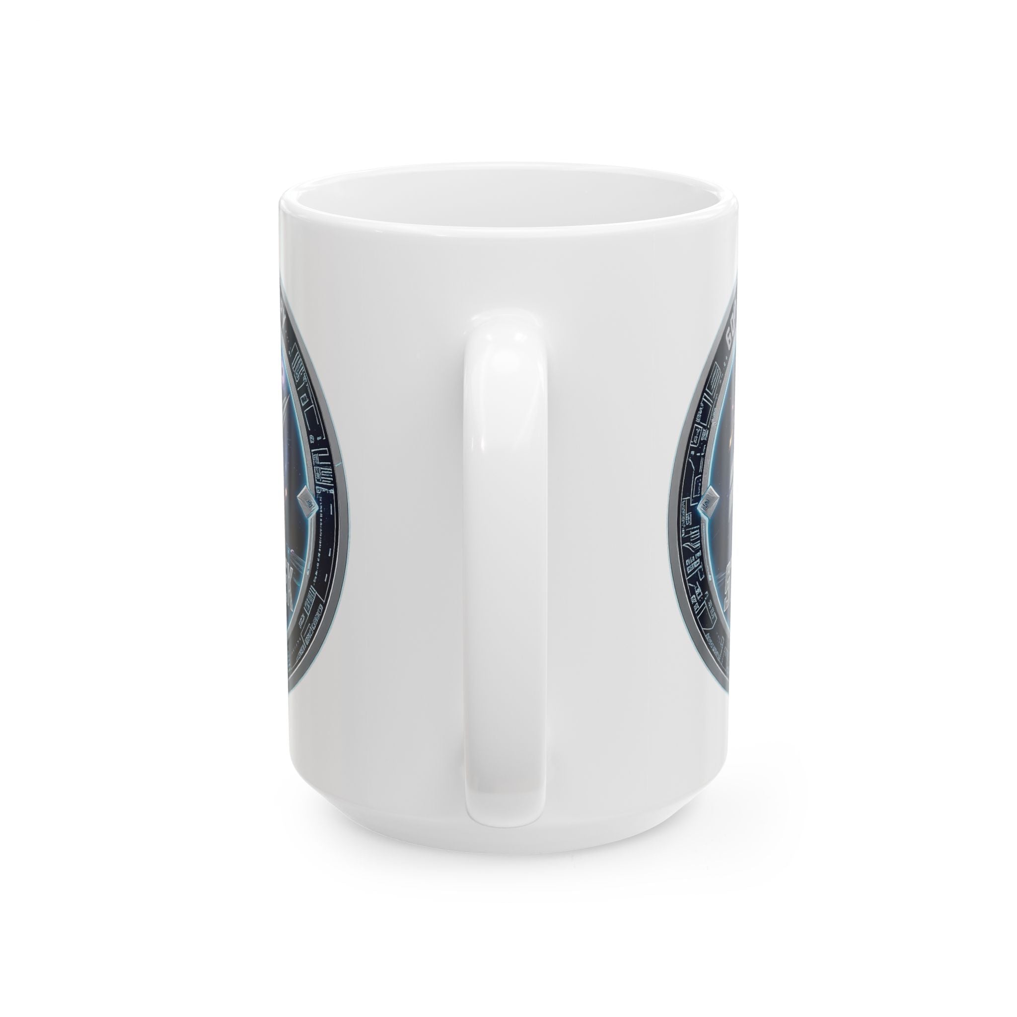 Star Trek Anniversary Mug Circular Design