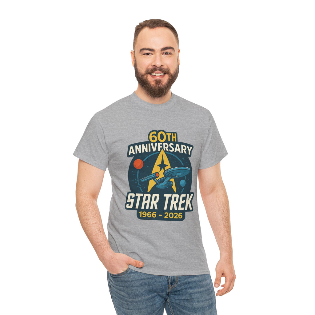 Star Trek 60th Anniversary T-Shirt — 1966–2026 Commemorative Tee
