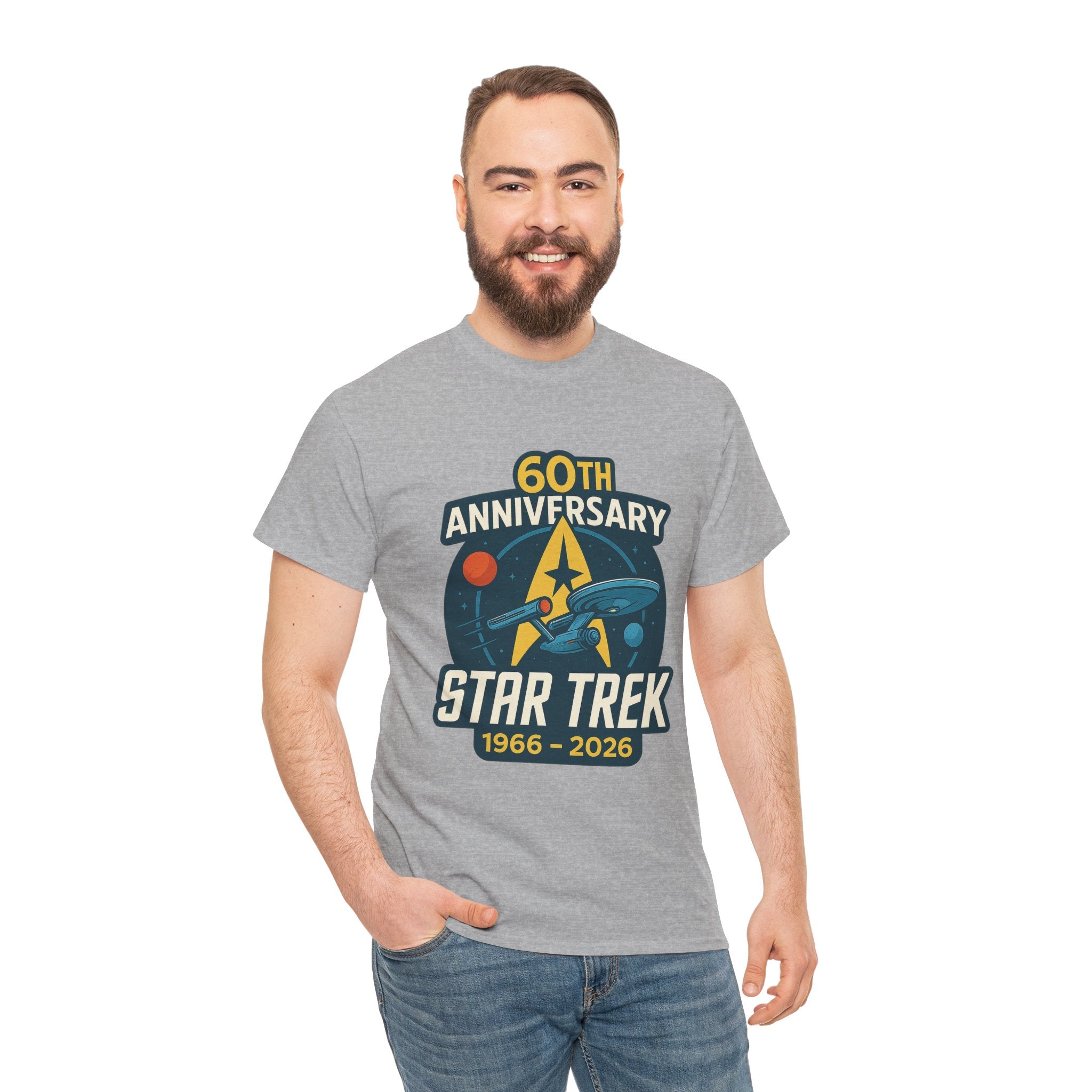 Star Trek 60th Anniversary T-Shirt — 1966–2026 Commemorative Tee