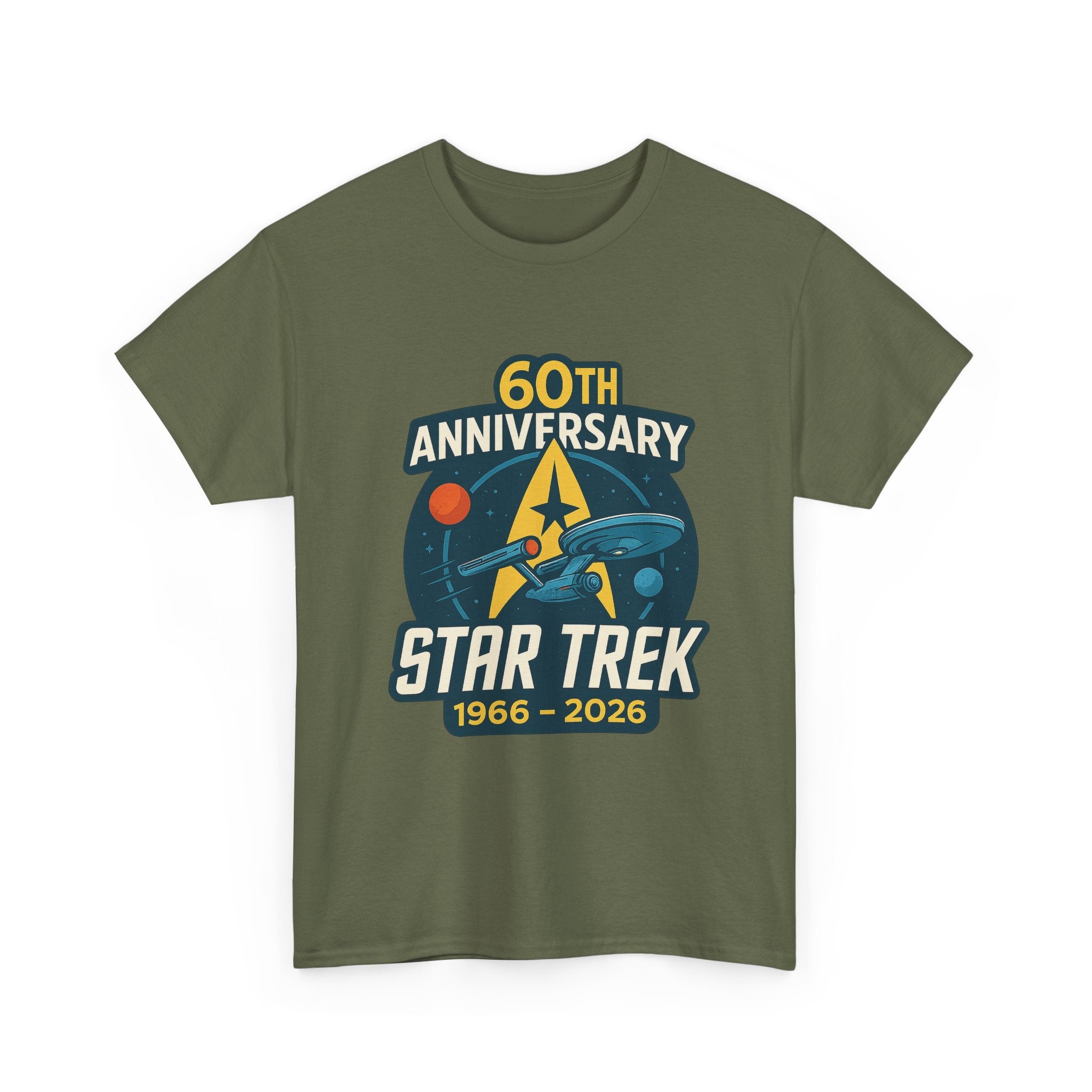 Star Trek 60th Anniversary T-Shirt — 1966–2026 Commemorative Tee
