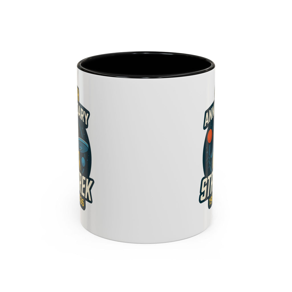 Coffee Mug - Retro Starship Anniversary Design