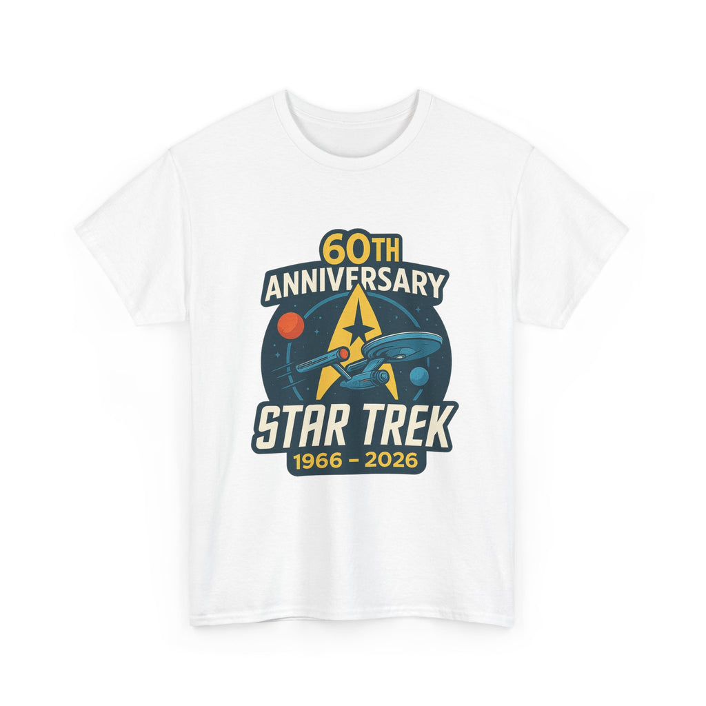 Star Trek 60th Anniversary T-Shirt — 1966–2026 Commemorative Tee