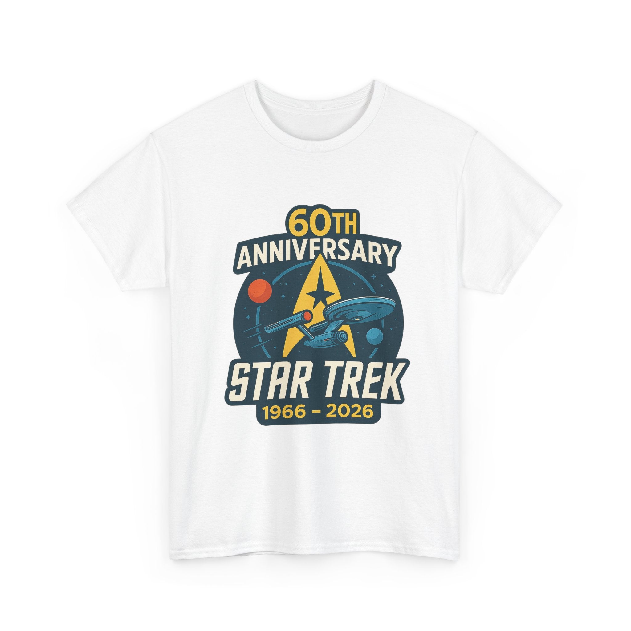 Star Trek 60th Anniversary T-Shirt — 1966–2026 Commemorative Tee