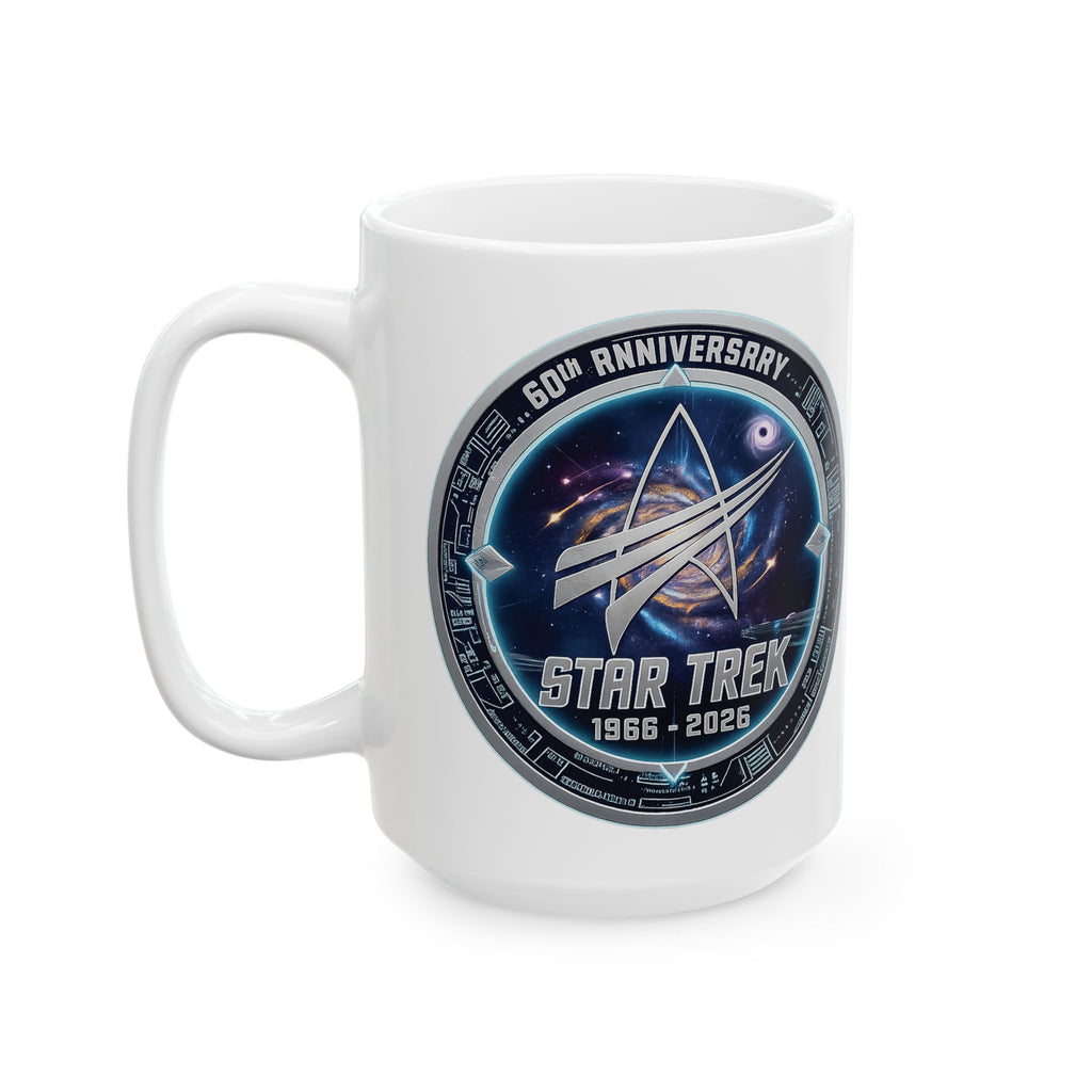 Star Trek Anniversary Mug Circular Design