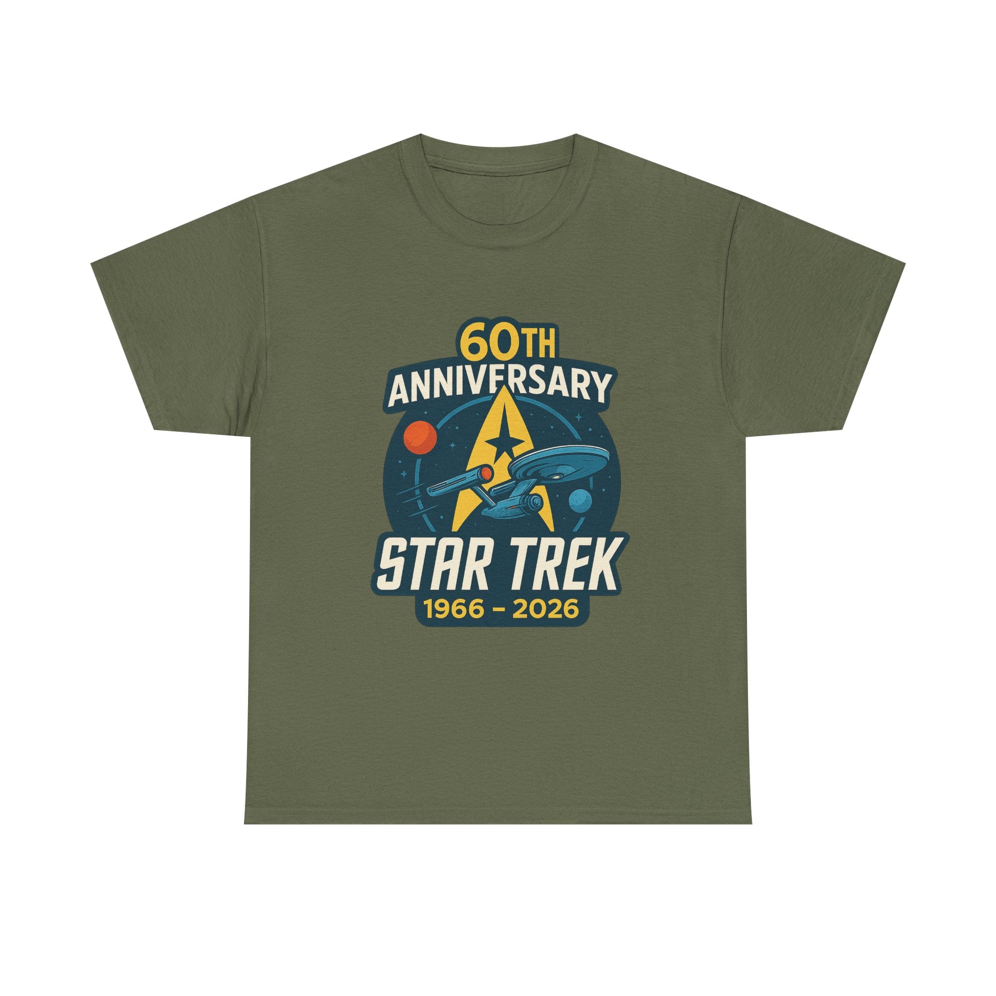 Star Trek 60th Anniversary T-Shirt — 1966–2026 Commemorative Tee