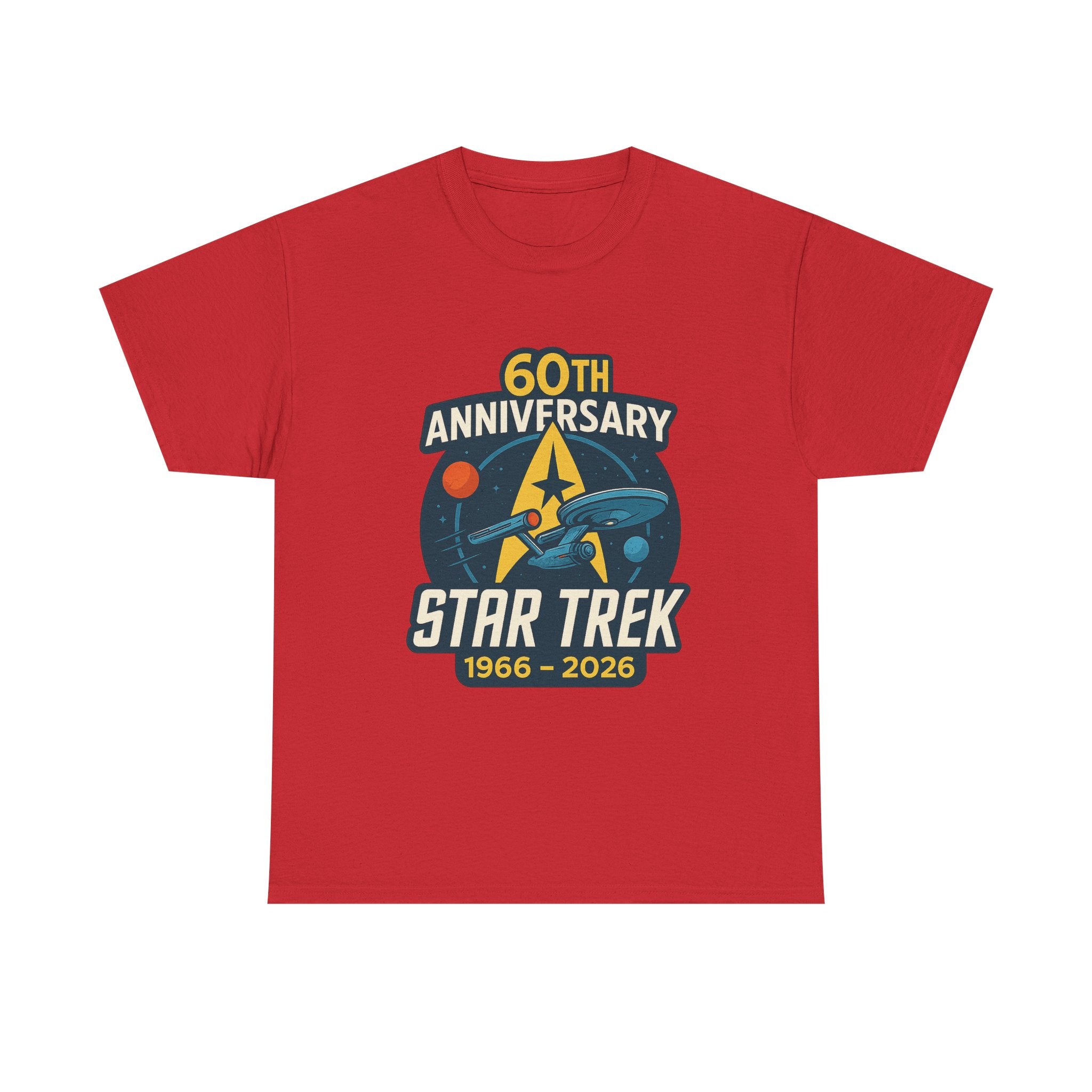 Star Trek 60th Anniversary T-Shirt — 1966–2026 Commemorative Tee