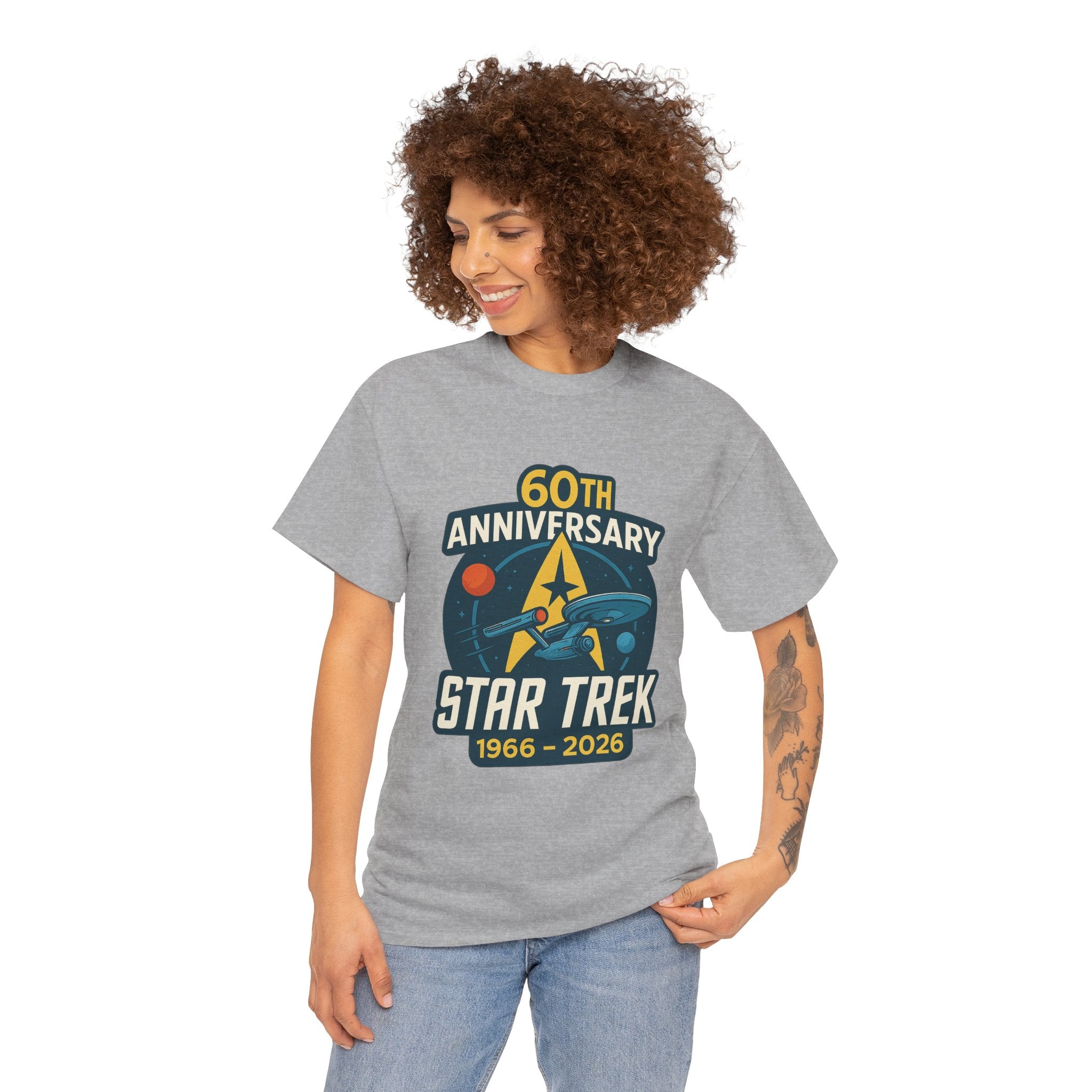Star Trek 60th Anniversary T-Shirt — 1966–2026 Commemorative Tee