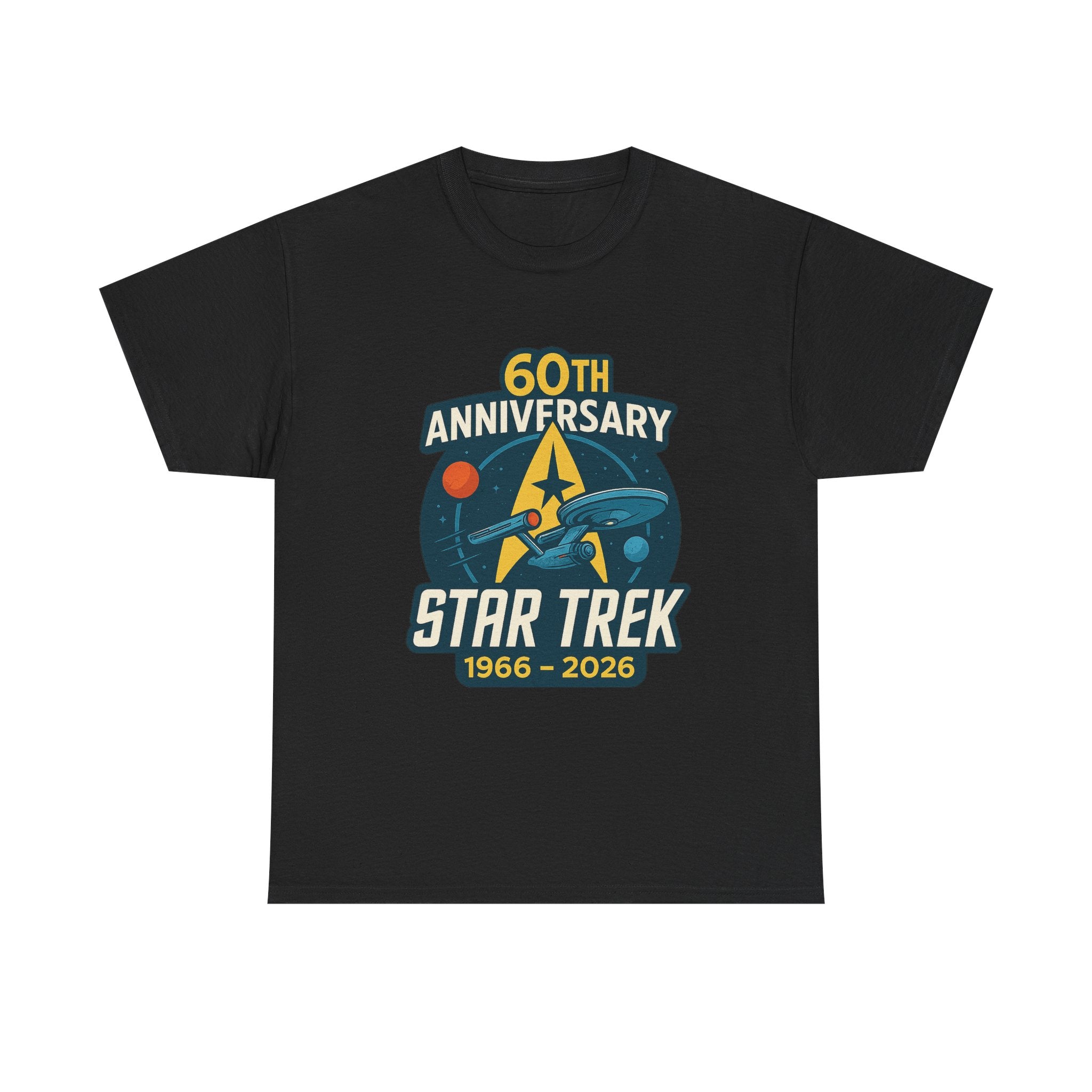 Star Trek 60th Anniversary T-Shirt — 1966–2026 Commemorative Tee