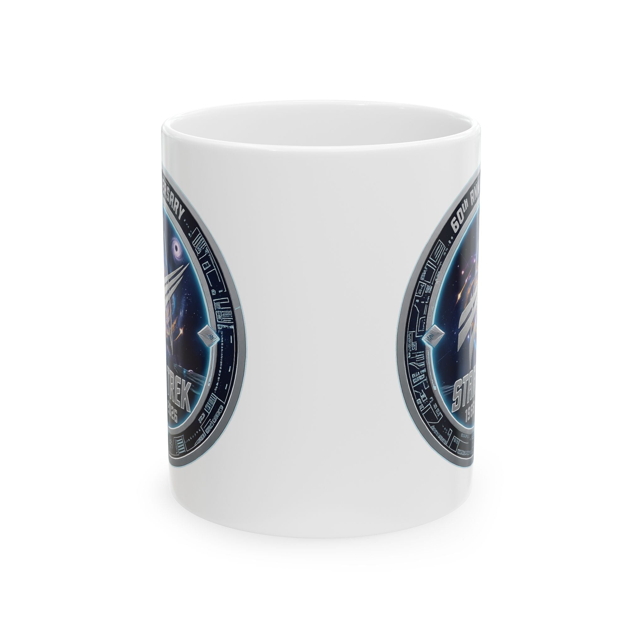 Star Trek Anniversary Mug Circular Design