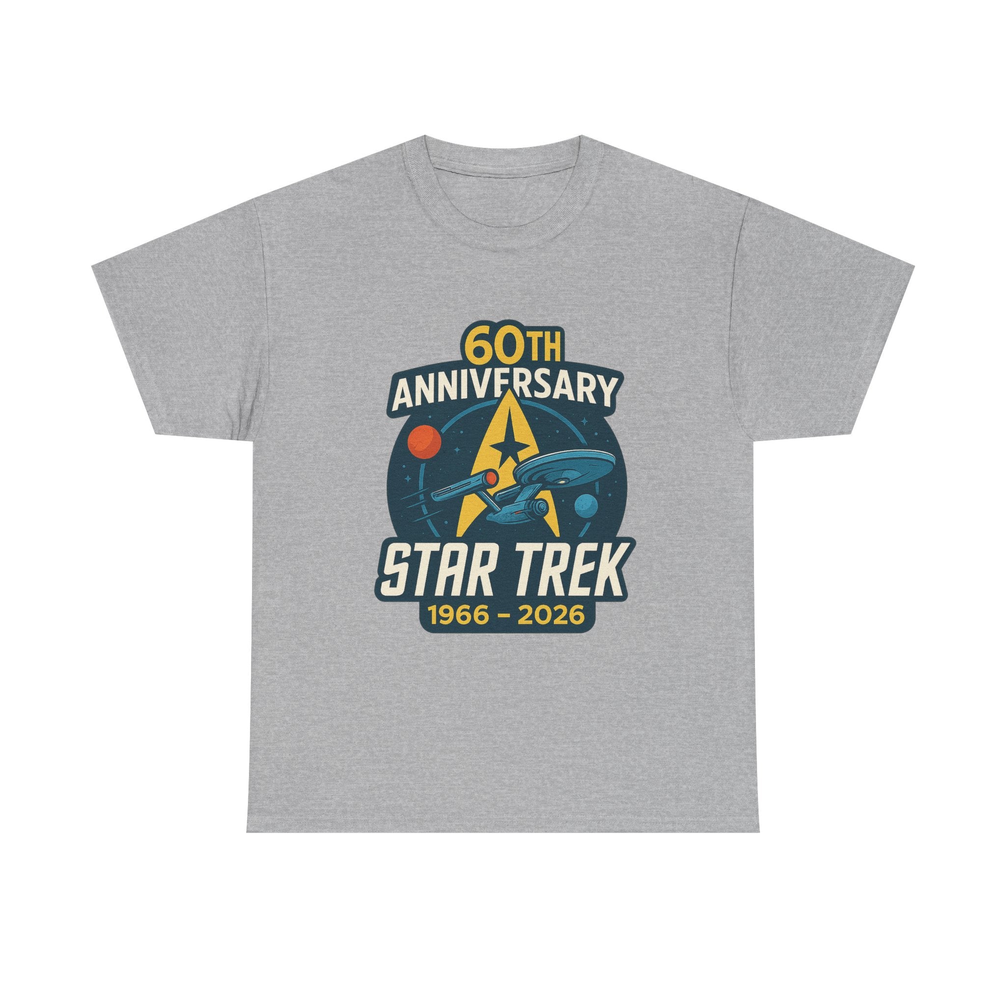 Star Trek 60th Anniversary T-Shirt — 1966–2026 Commemorative Tee