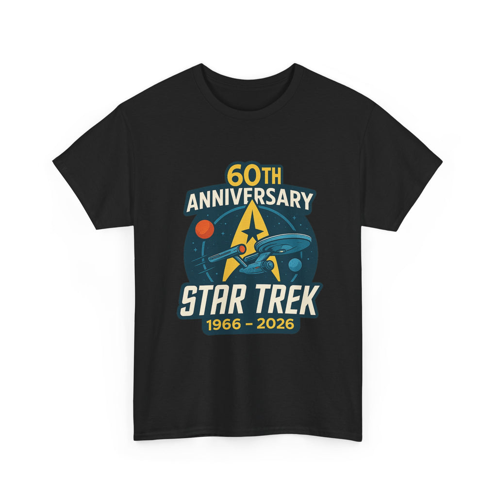 Star Trek 60th Anniversary T-Shirt — 1966–2026 Commemorative Tee