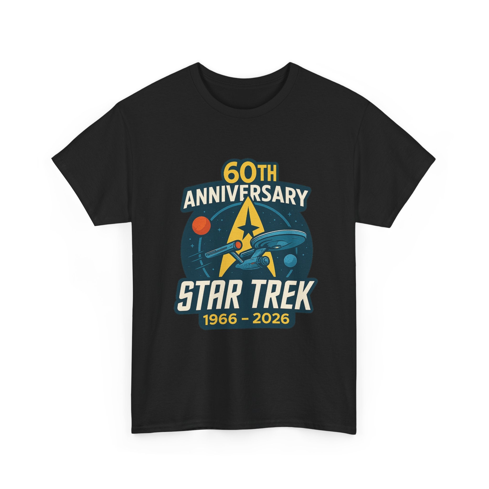 Star Trek 60th Anniversary T-Shirt — 1966–2026 Commemorative Tee