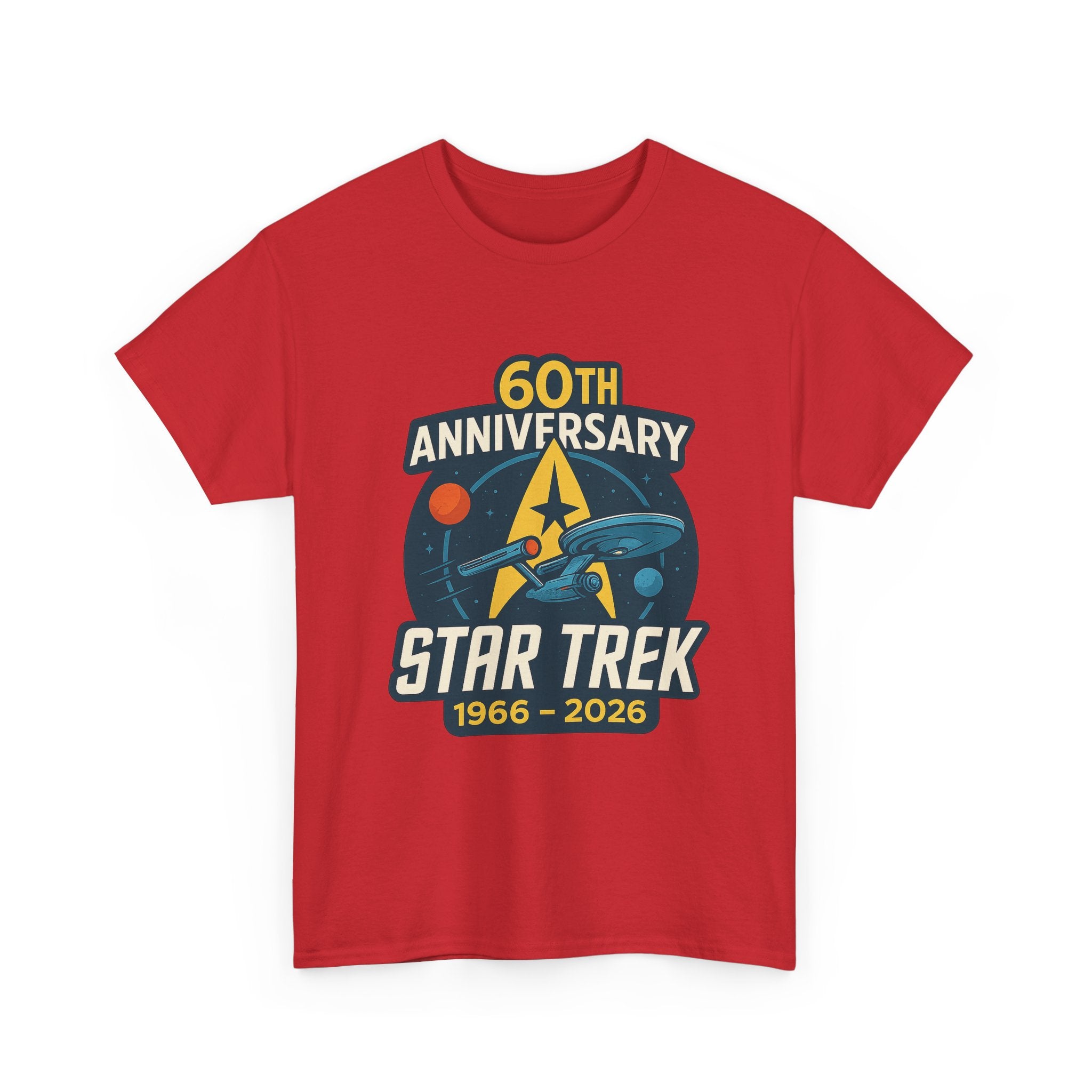 Star Trek 60th Anniversary T-Shirt — 1966–2026 Commemorative Tee