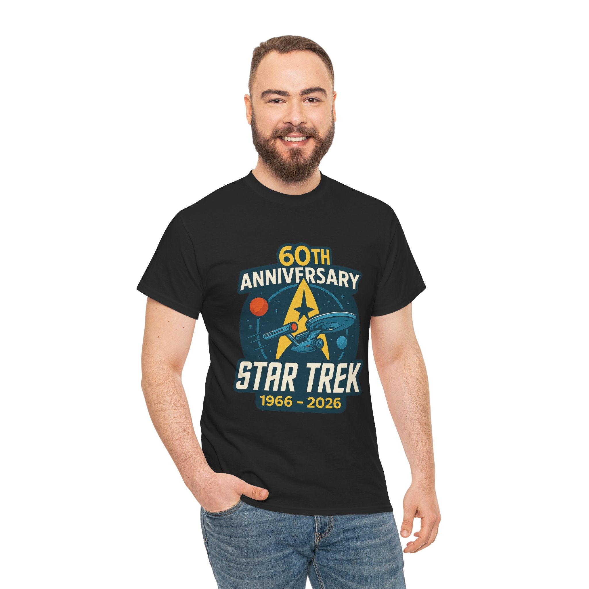 Star Trek 60th Anniversary T-Shirt — 1966–2026 Commemorative Tee