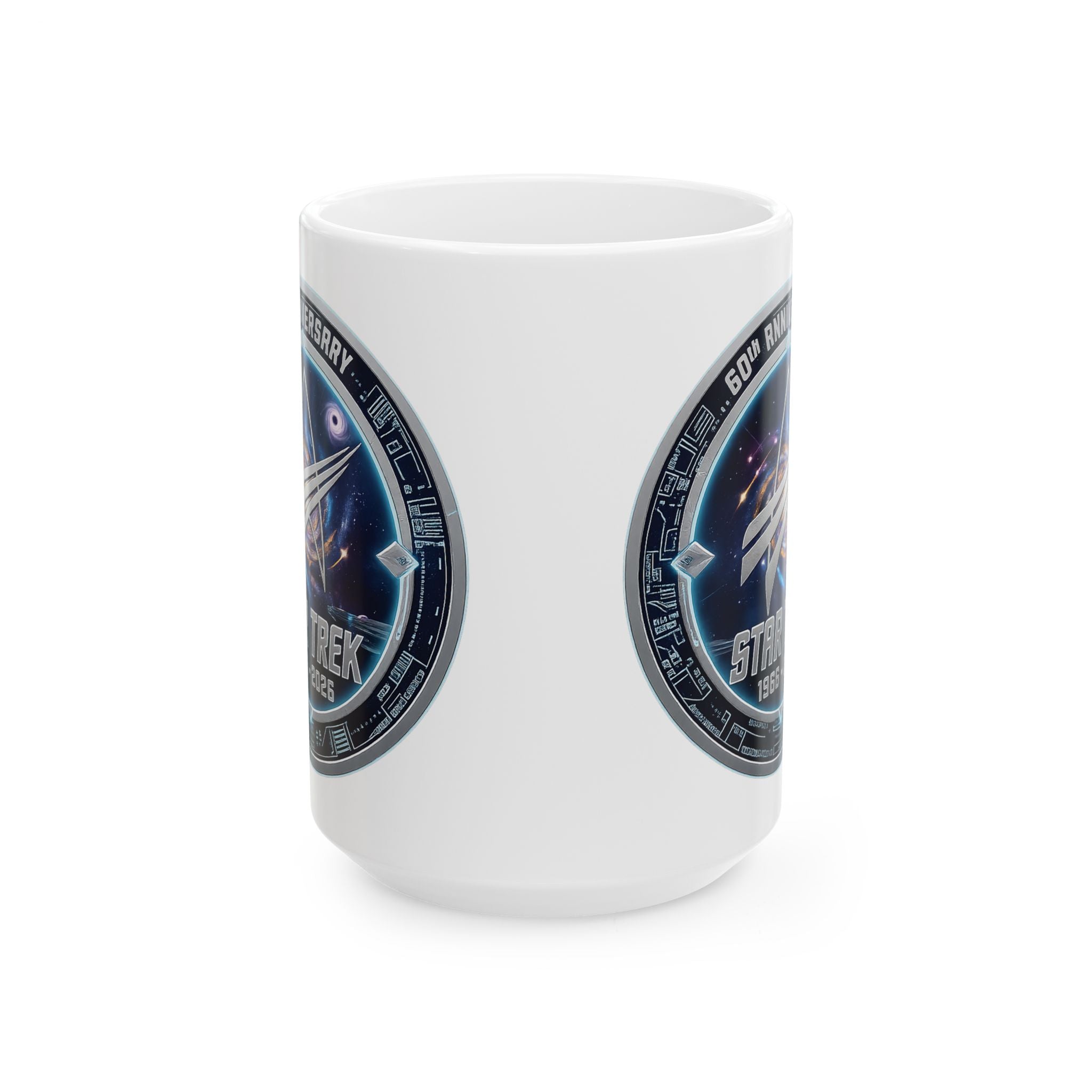 Star Trek Anniversary Mug Circular Design
