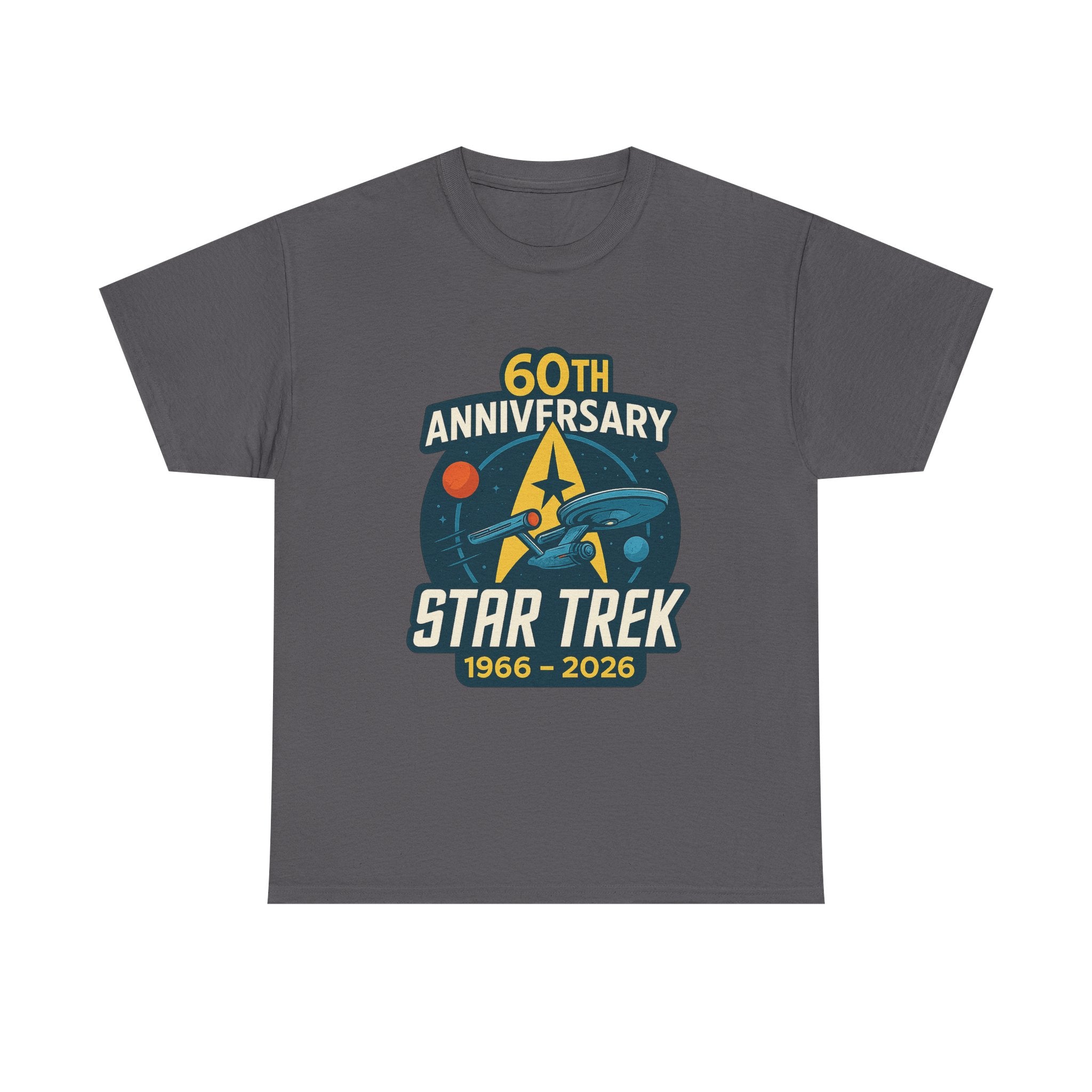 Star Trek 60th Anniversary T-Shirt — 1966–2026 Commemorative Tee