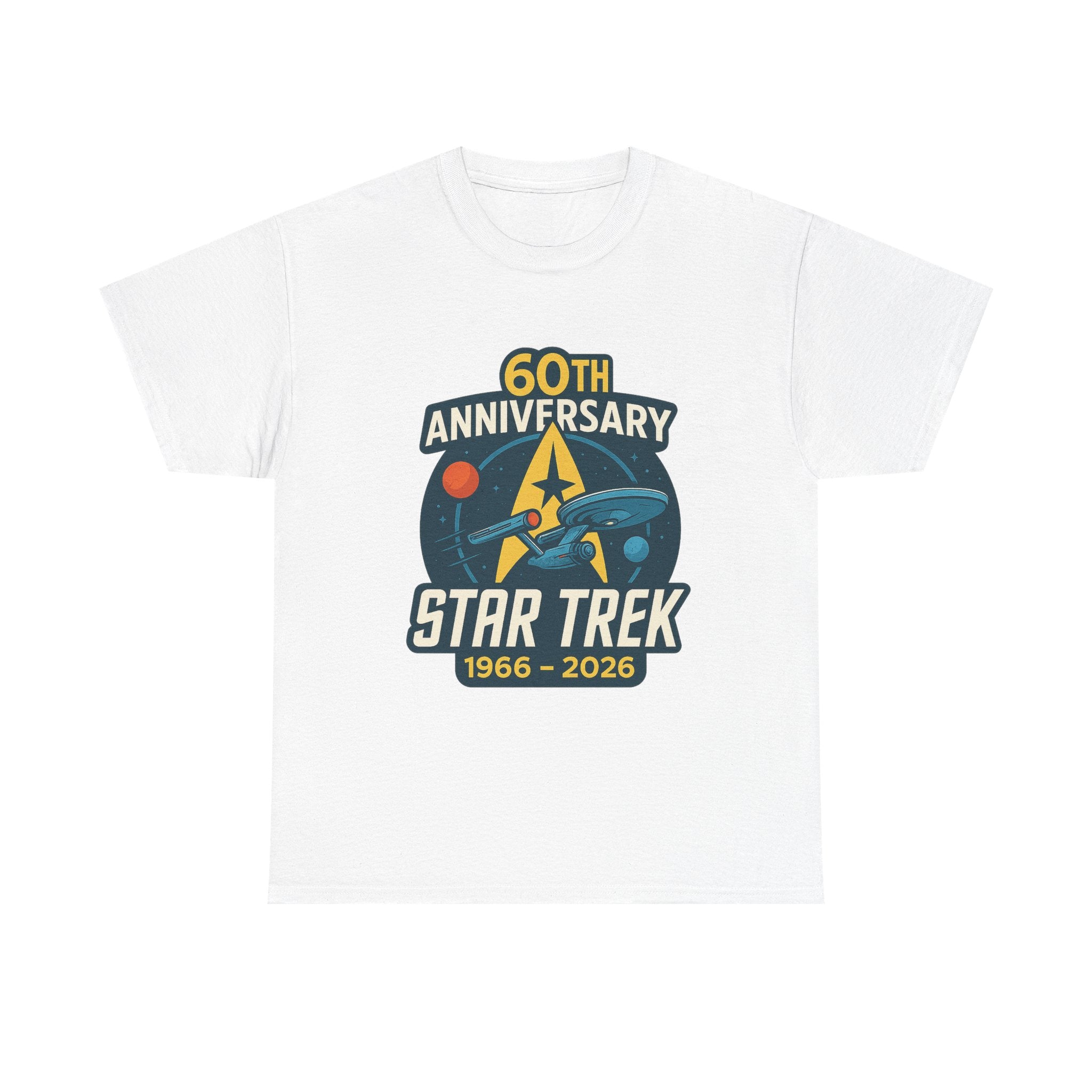 Star Trek 60th Anniversary T-Shirt — 1966–2026 Commemorative Tee